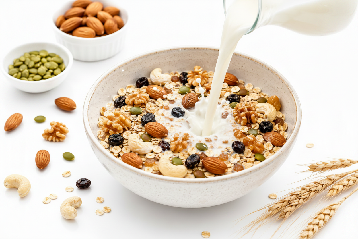 Oats and Nuts Bowl